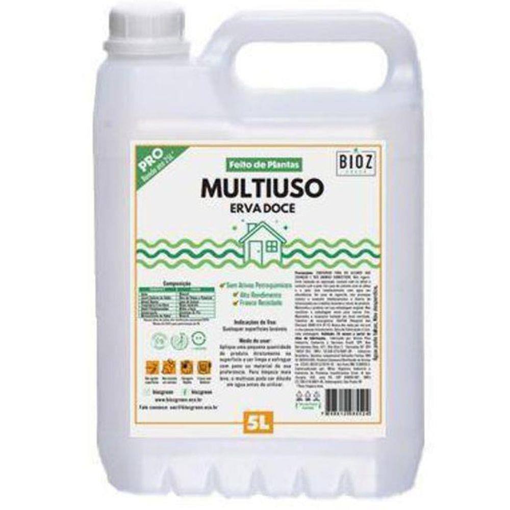 Multiuso Limpeza Biodegradável Verbena Bioz Green 5L