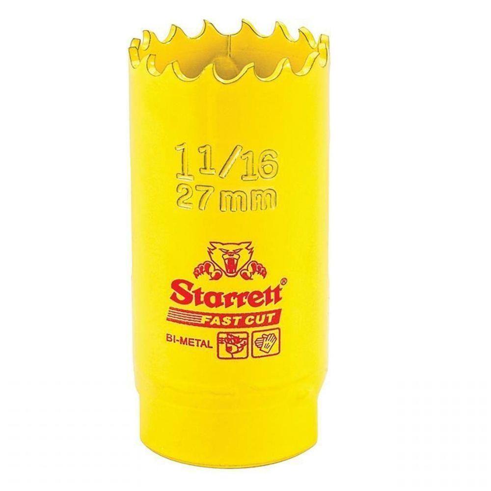 SERRA COPO BIMETAL 27MM - 1.1/16\" STARRETT