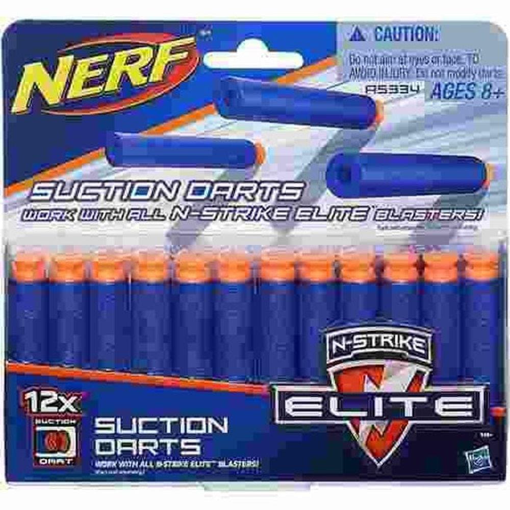 Refil Nerf Dardos De Sucção Com 12 A5334 Hasbro