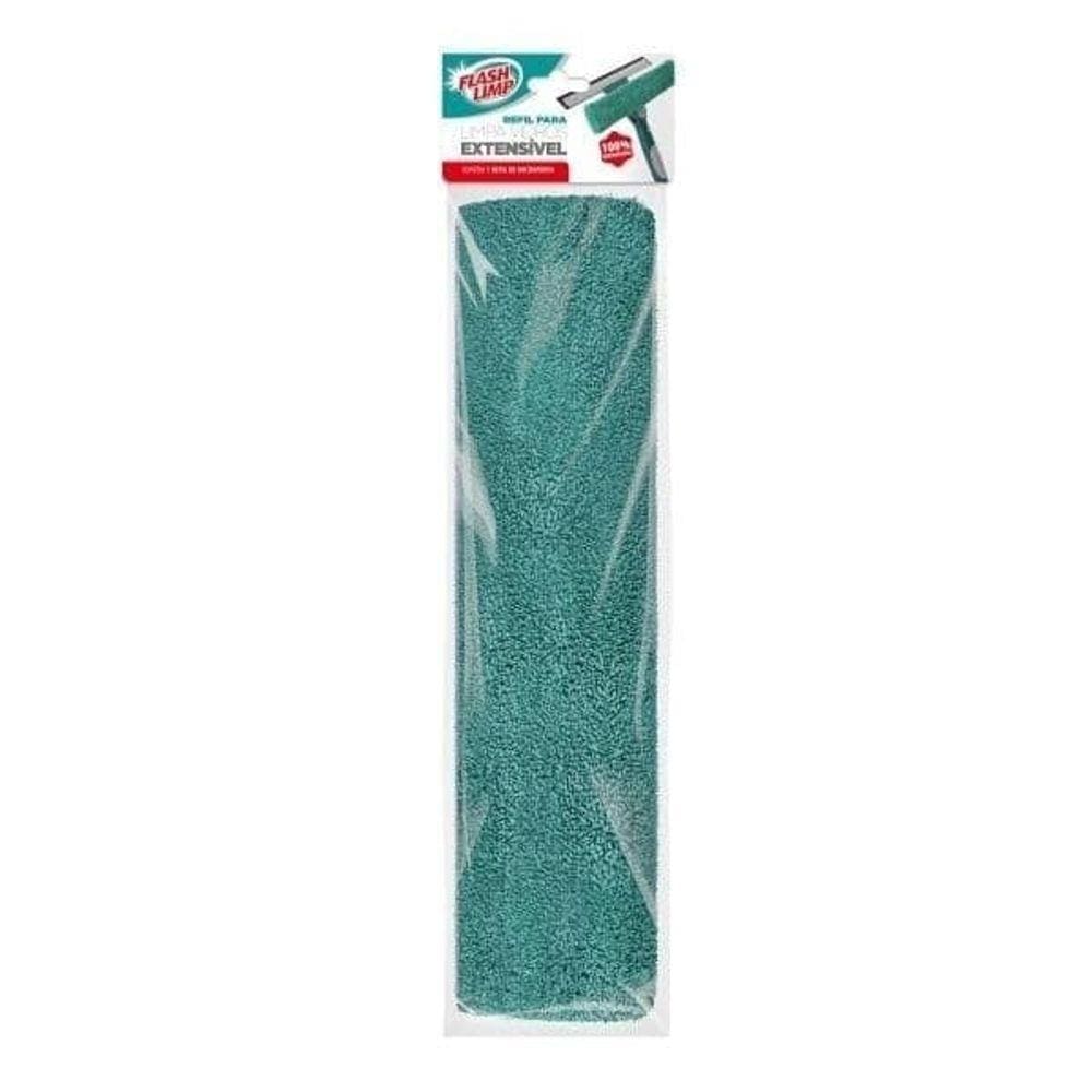 Refil para Limpa Vidros Extensivel Flash Limp