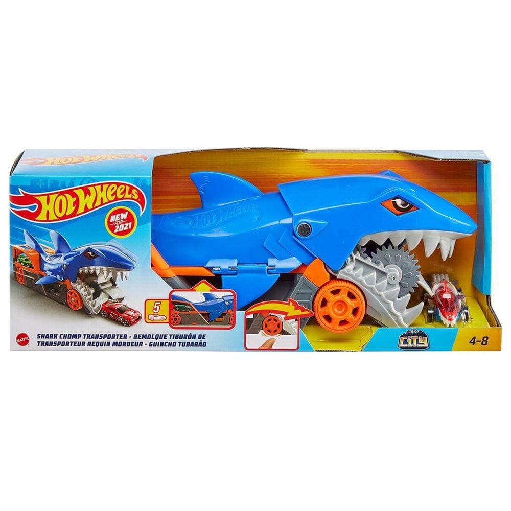 Hot Wheels City Guincho Tubarão Mattel GVG36