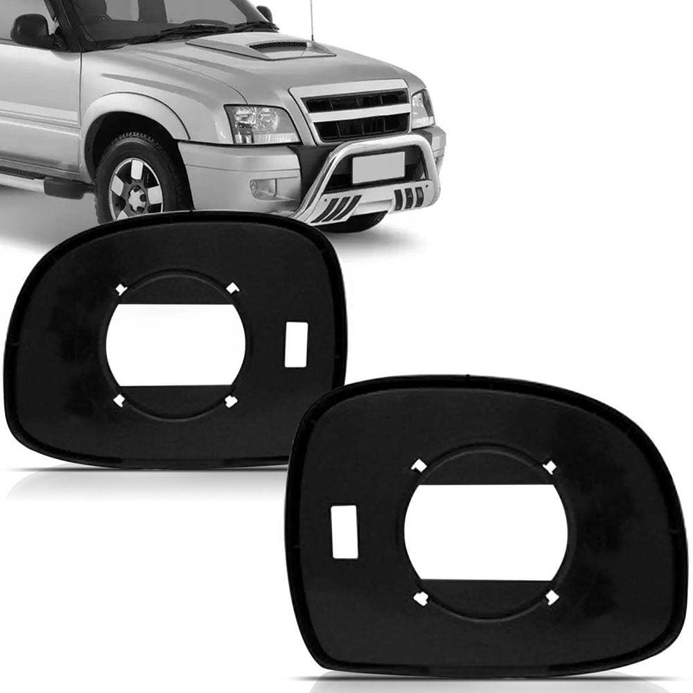 Lente Sem Base Retrovisor S10 96 97 98 1999 2001 2002 2004