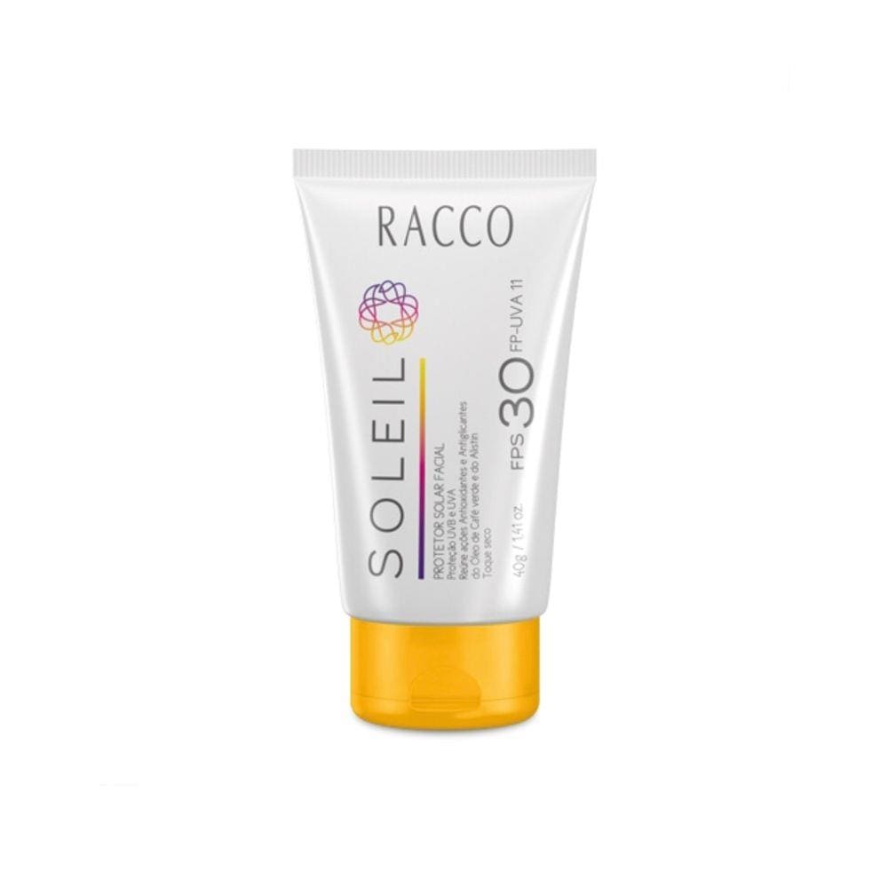 Protetor solar facial FPS 30 Soleil Racco 40 g (3059)