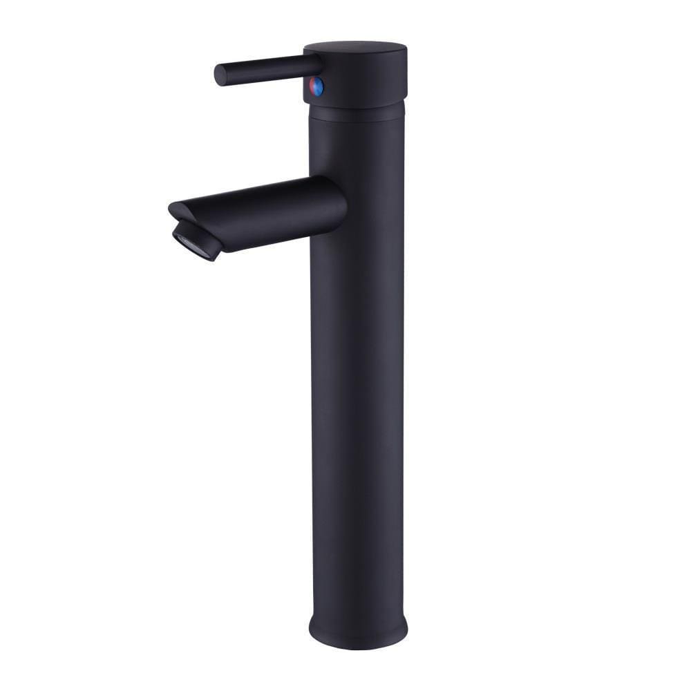 Torneira para Banheiro Prizi Misturador Monocomando Preta - KE-7098 Alta