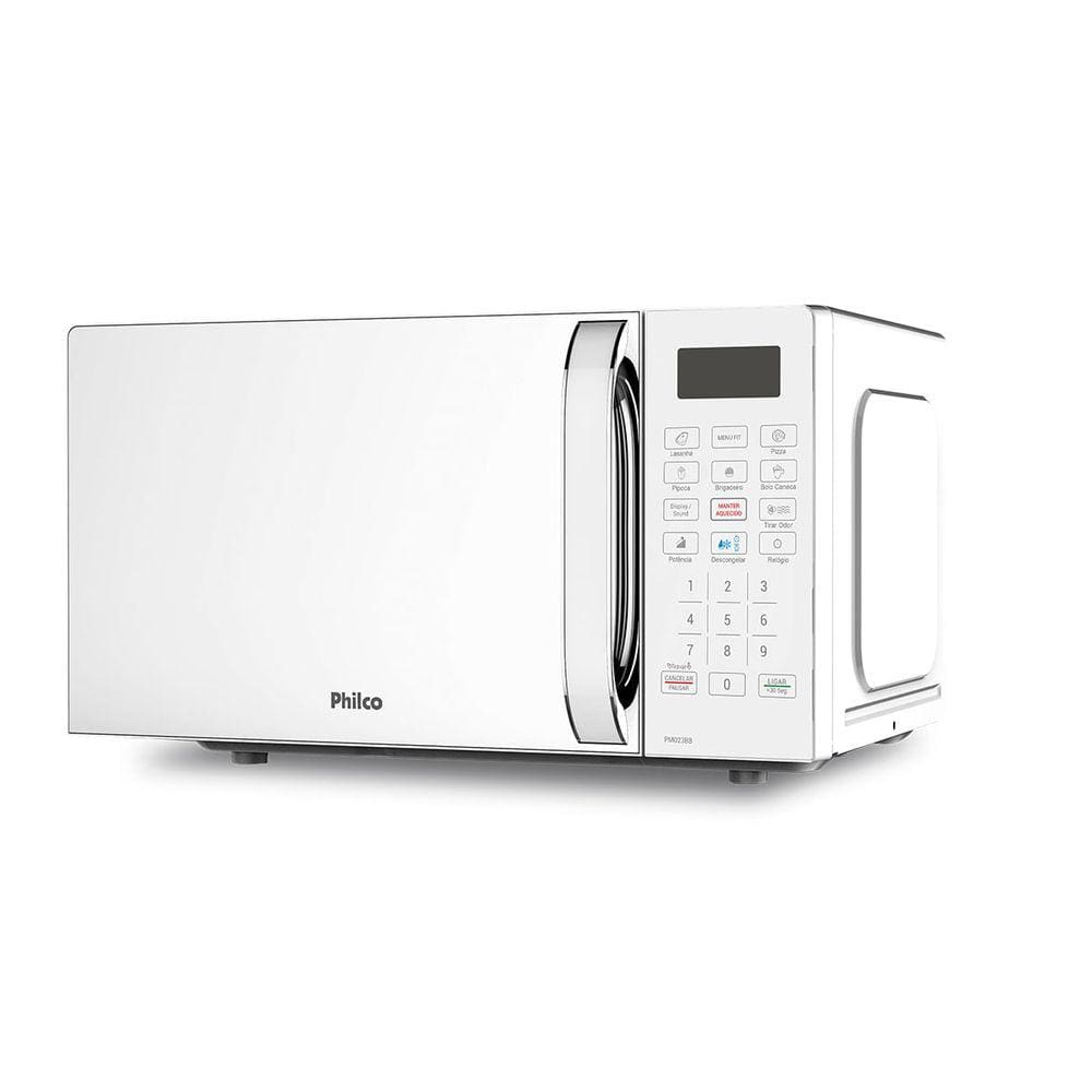 Micro-Ondas Philco PMO23BB Multifunções Limpa Fácil 20L 1100W 127V