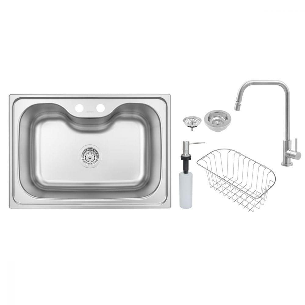 Cuba de Sobrepor em Aço Inox Tramontina Morgana Acetinado