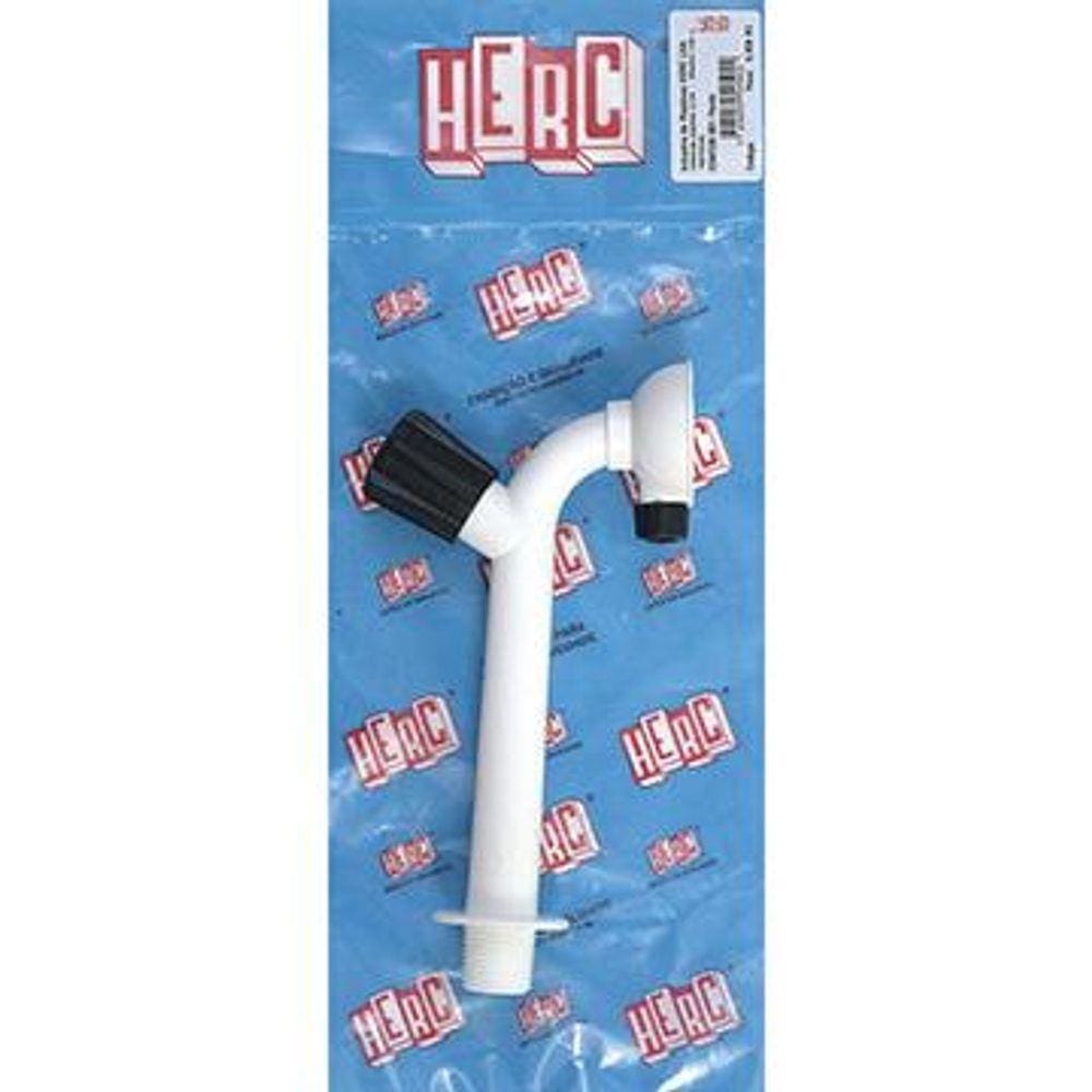 Torneira p/ Cozinha 1159 15cm 1/2 Branca c/ Chuveiro e Jato SM Emb. c/ 12 un. - Herc