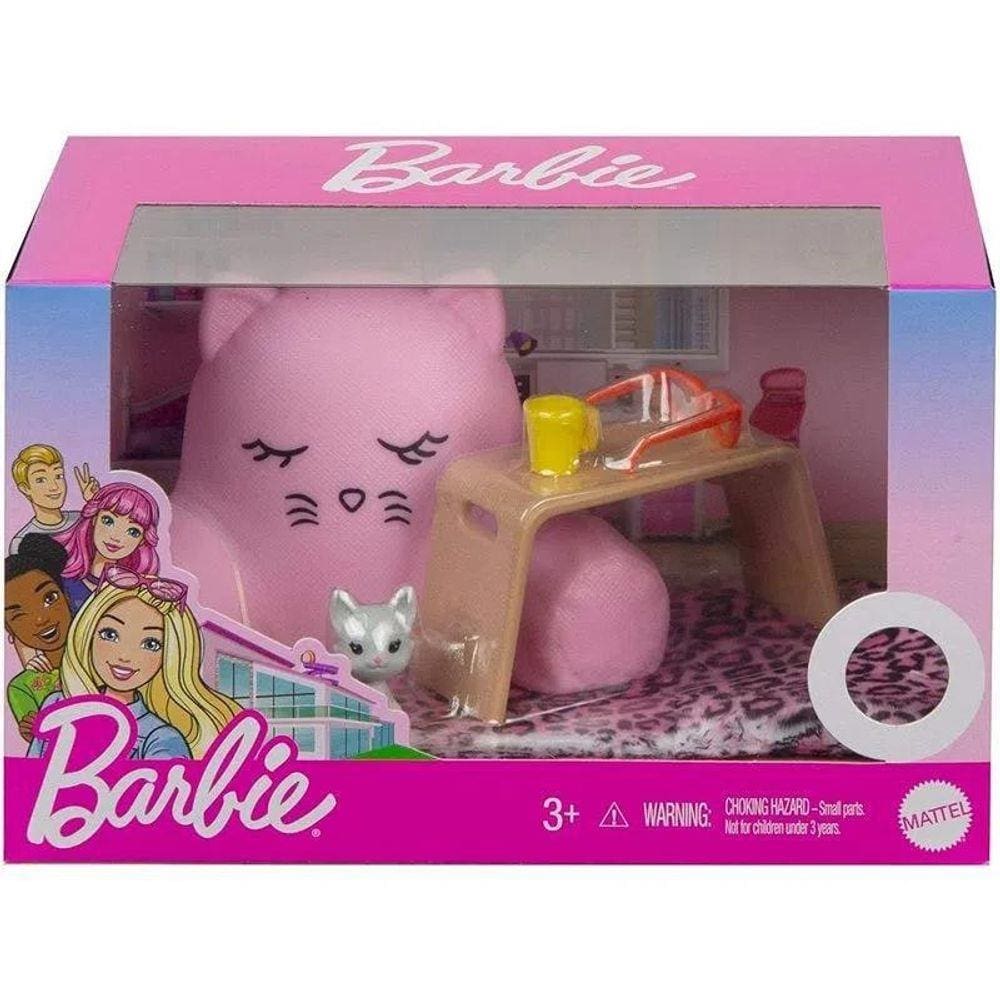 Barbie Móveis E Acessórios - Sofá Gatinho Grg57