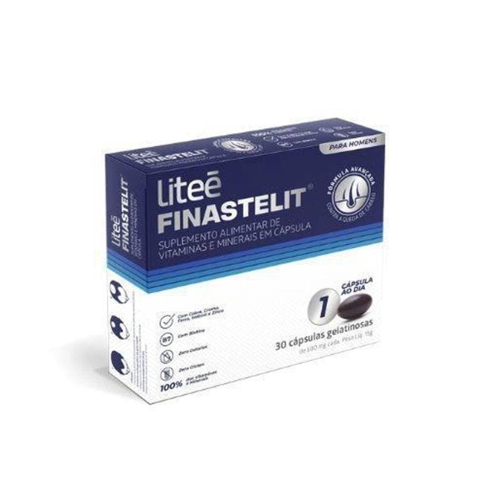 Finastelit Calvície Masculina 30 Caps - Litee