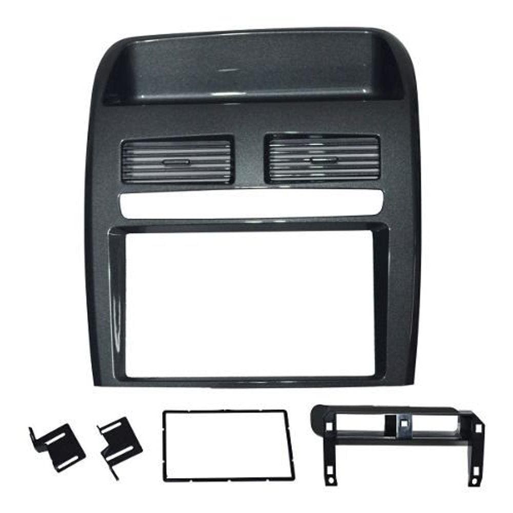 Moldura Painel 2DIN Multimidia Fiat Linea 2008 2009 2010 2011 2012 2013