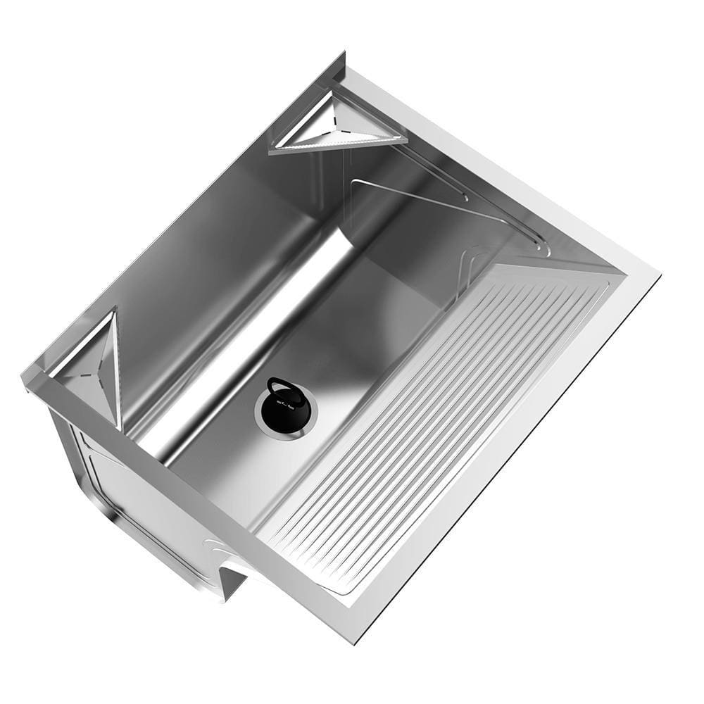 Tanque Ghel Plus Inox 50,6 x 60,8 x 29,4cm 48L com Suporte