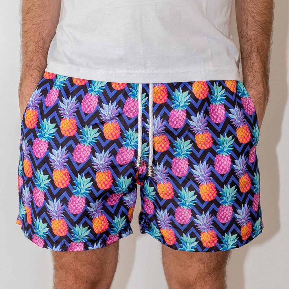 shorts abacaxi