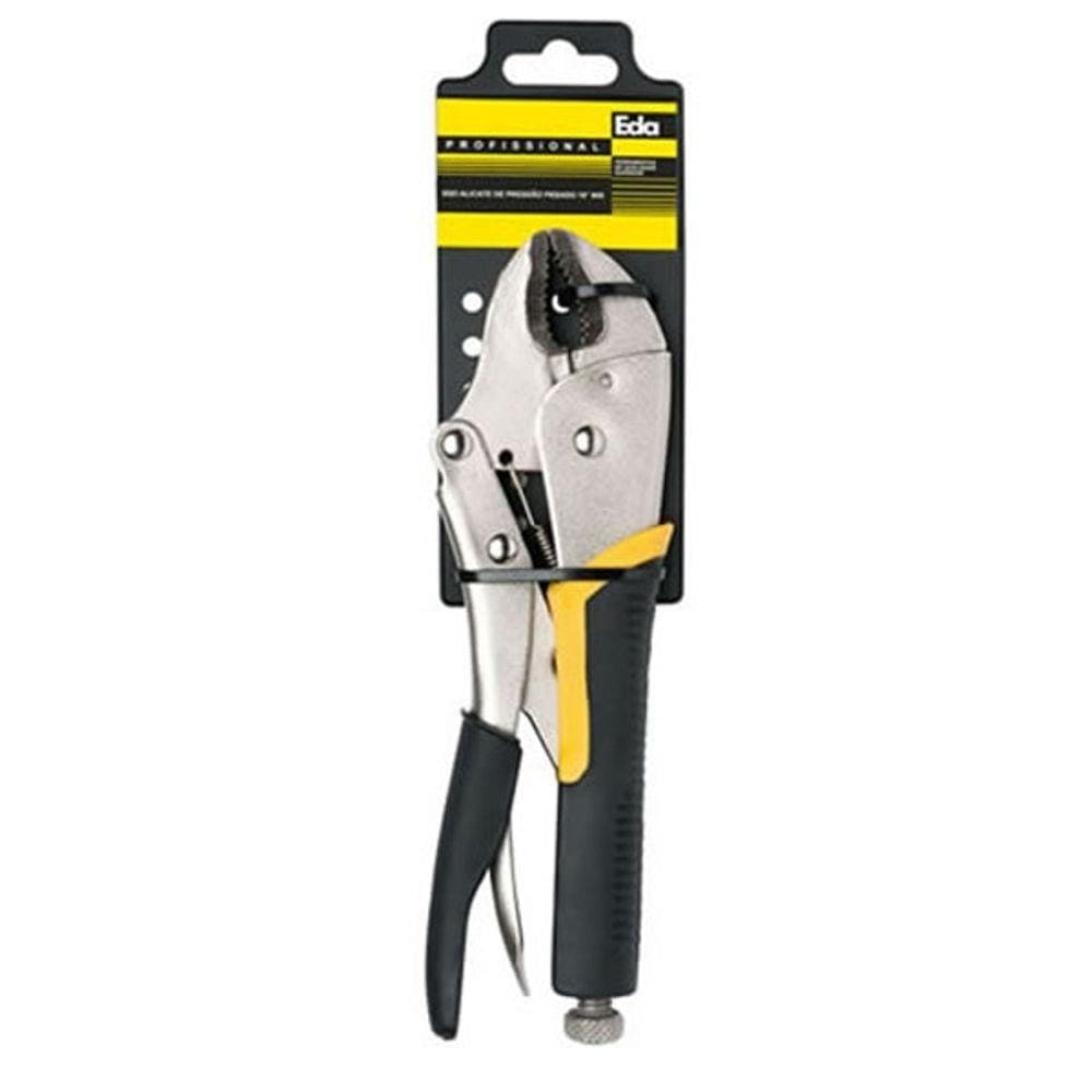 Alicate de pressão pesado 10” preto 8QO - Eda