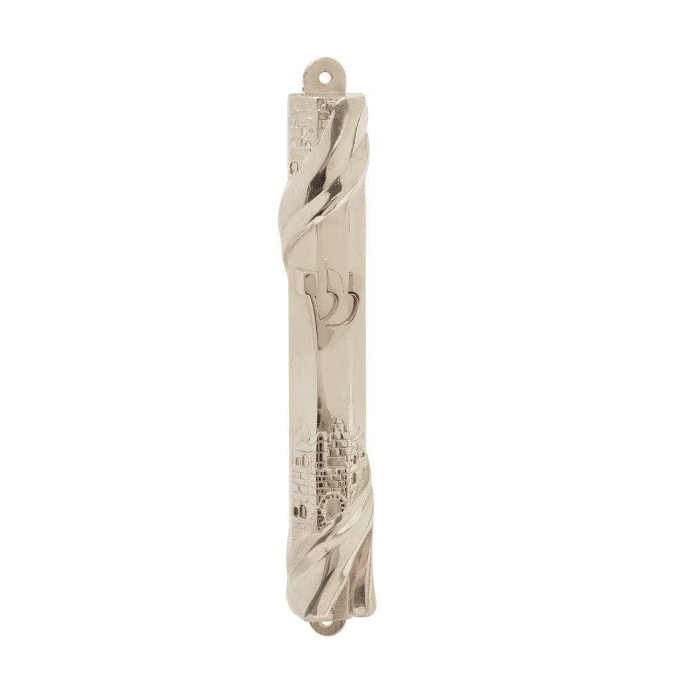 Mezuzah mezuzá porta-pergaminho judaico de Israel - 15 cm