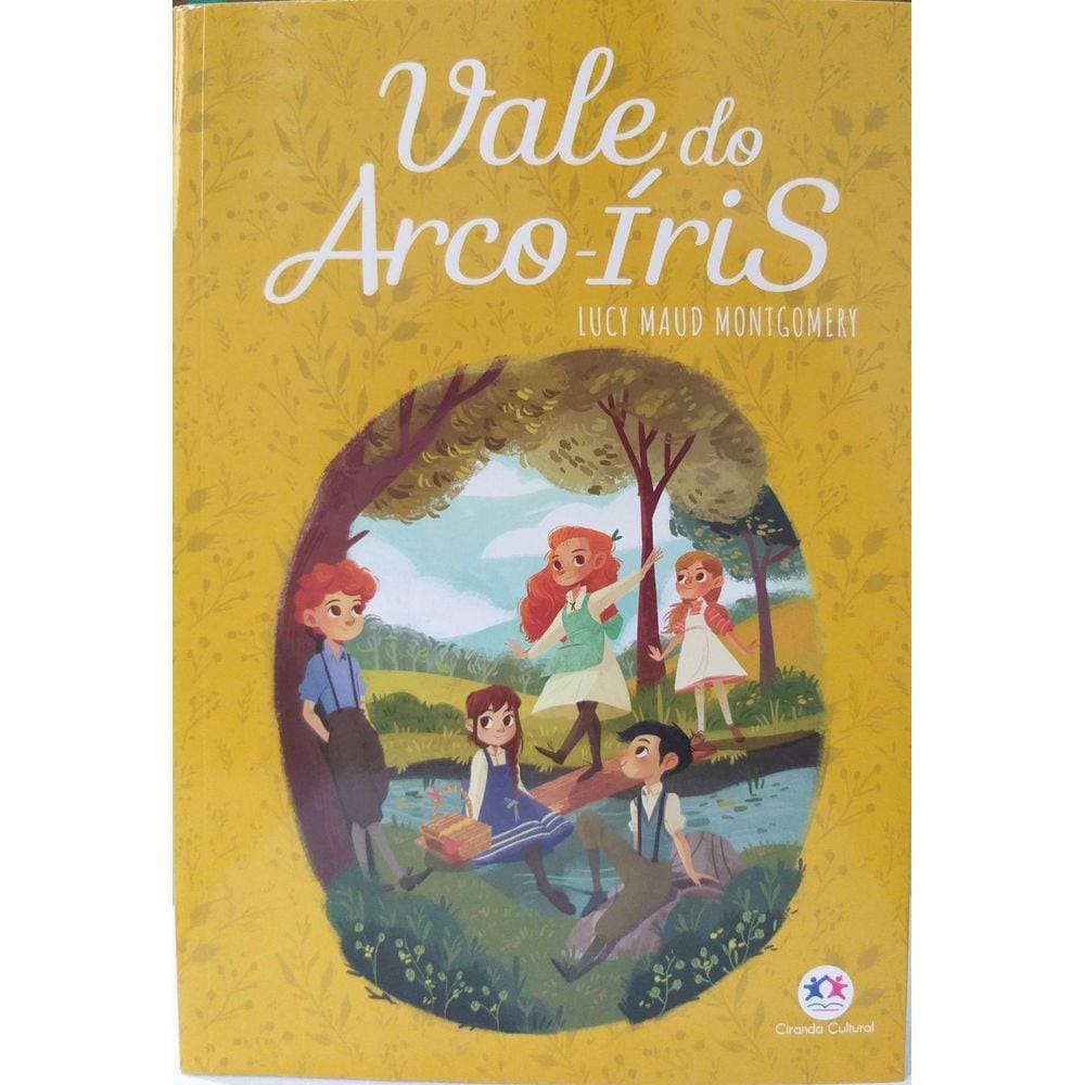 Livro Físico Vale do arco-íris Lucy Maud Montgomery Ciranda Cultural