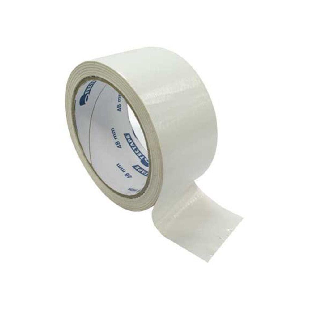 Fita SilverTape Branca Premium 48 mm x 50 metros
