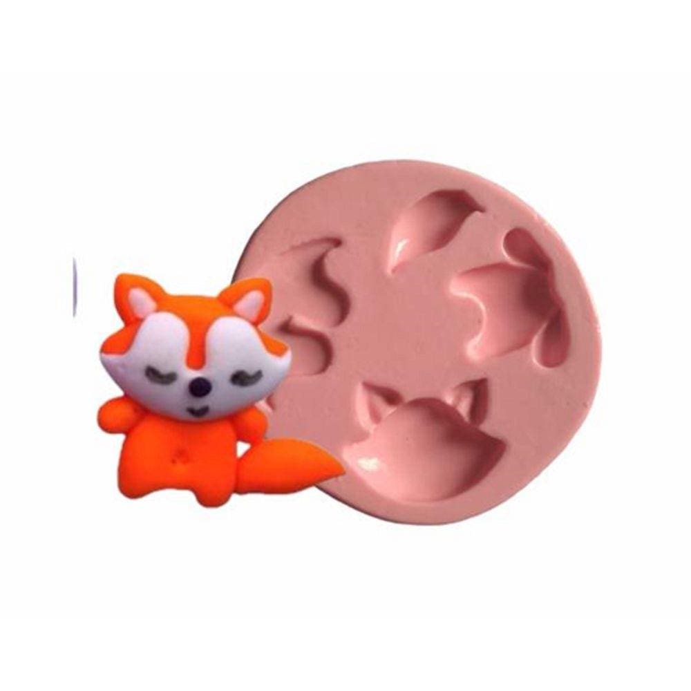 Molde De Silicone Raposa