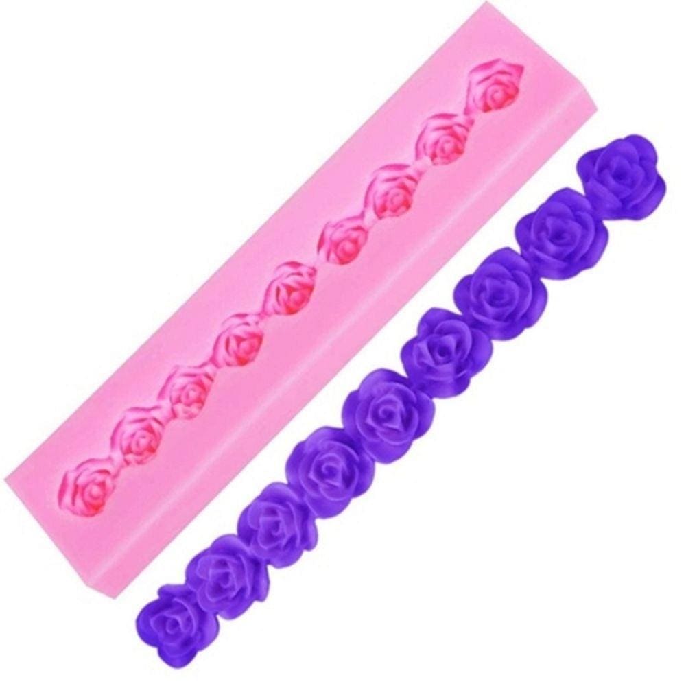 Molde De Silicone Rosinhas