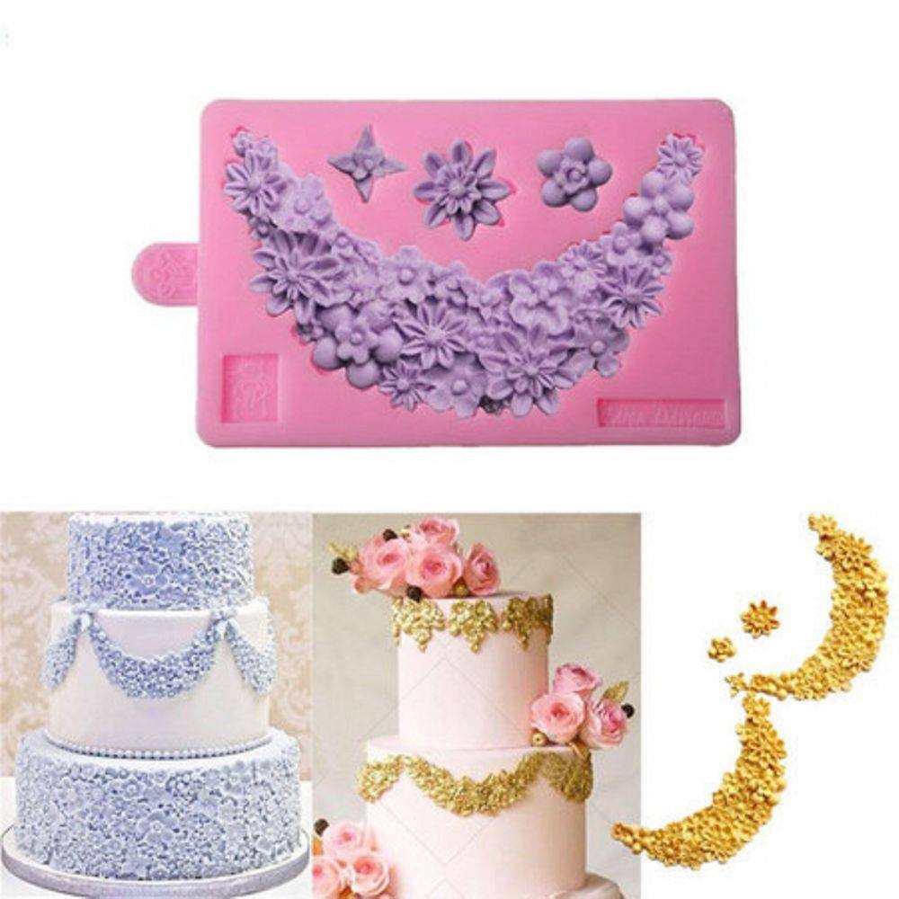 Molde De Silicone Acabamento, Babado