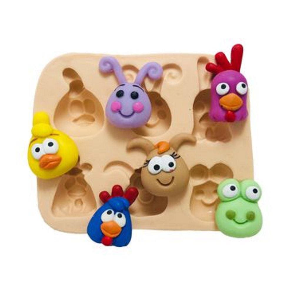 Molde De Silicone Galinha Pintadinha