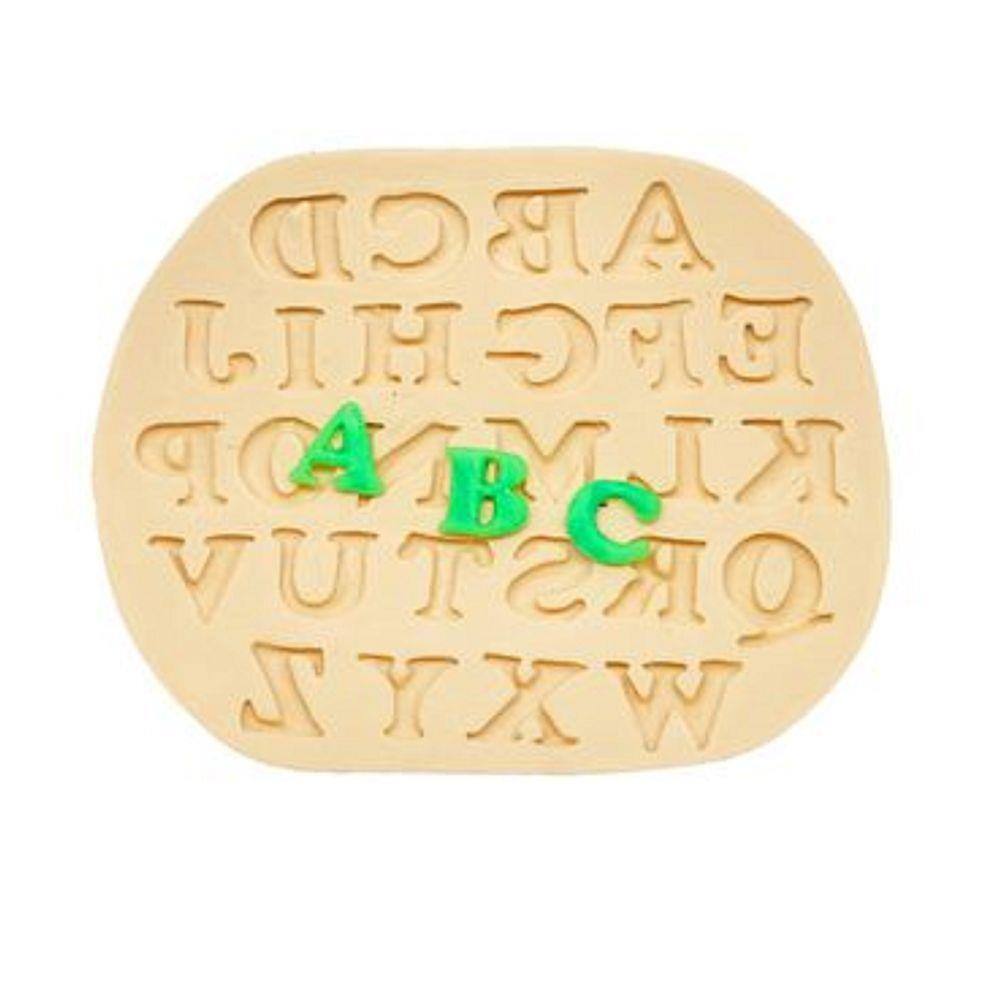 Molde De Silicone Alfabeto, Letras