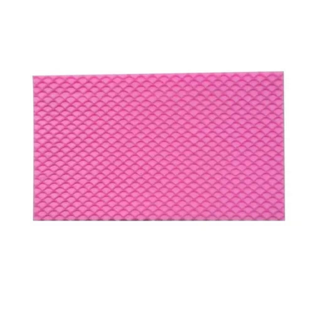Molde De Silicone Textura Escama