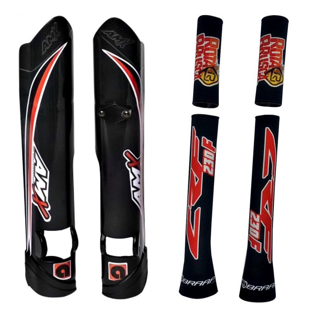 Kit Protetores Suspensão Amx Neoprene Crf 230 Ttr 230