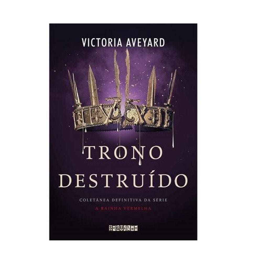 Livro Trono Destruído Coleção A Rainha Vermelha Volume 5