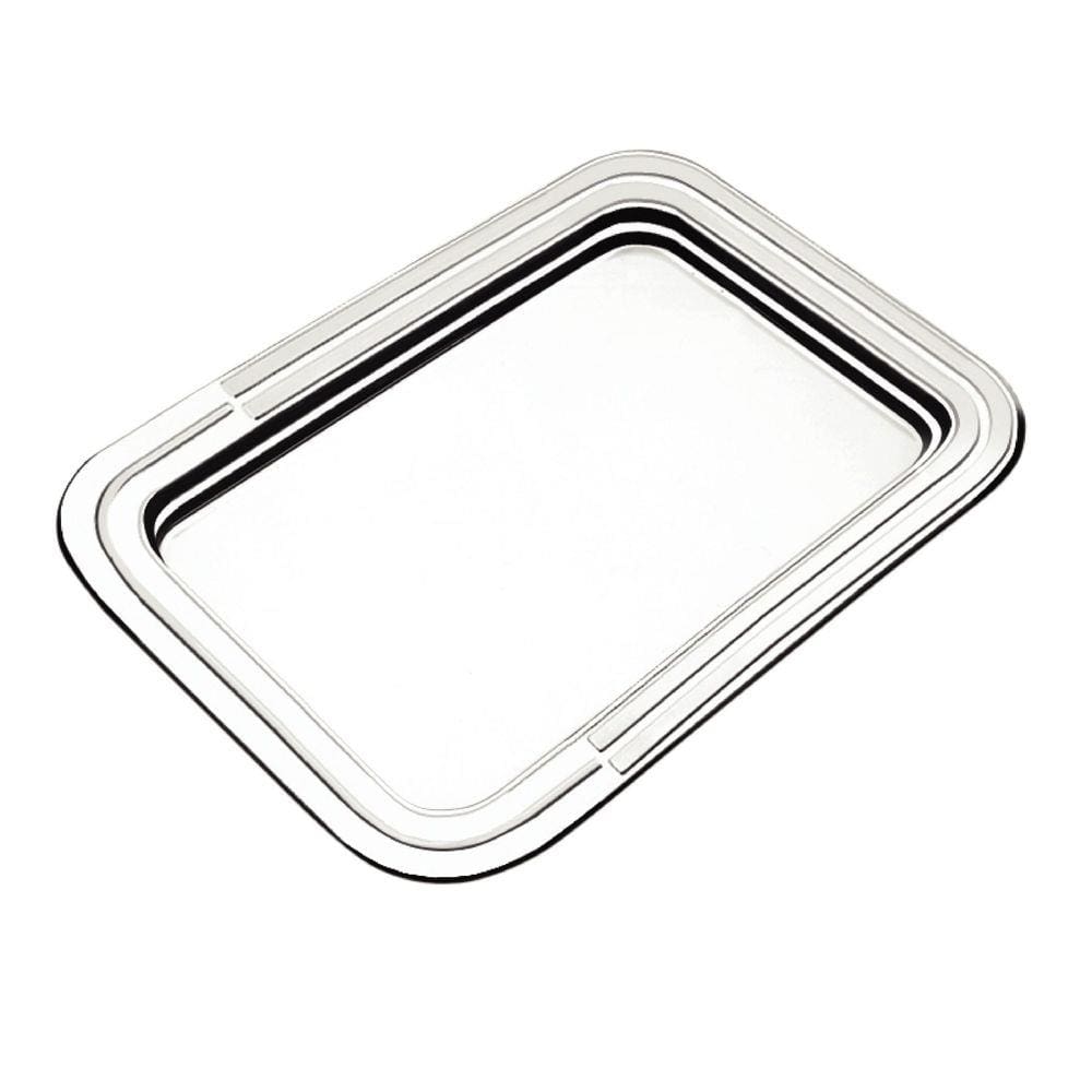Bandeja Retangular Ciclo Inox 42x30 cm Tramontina