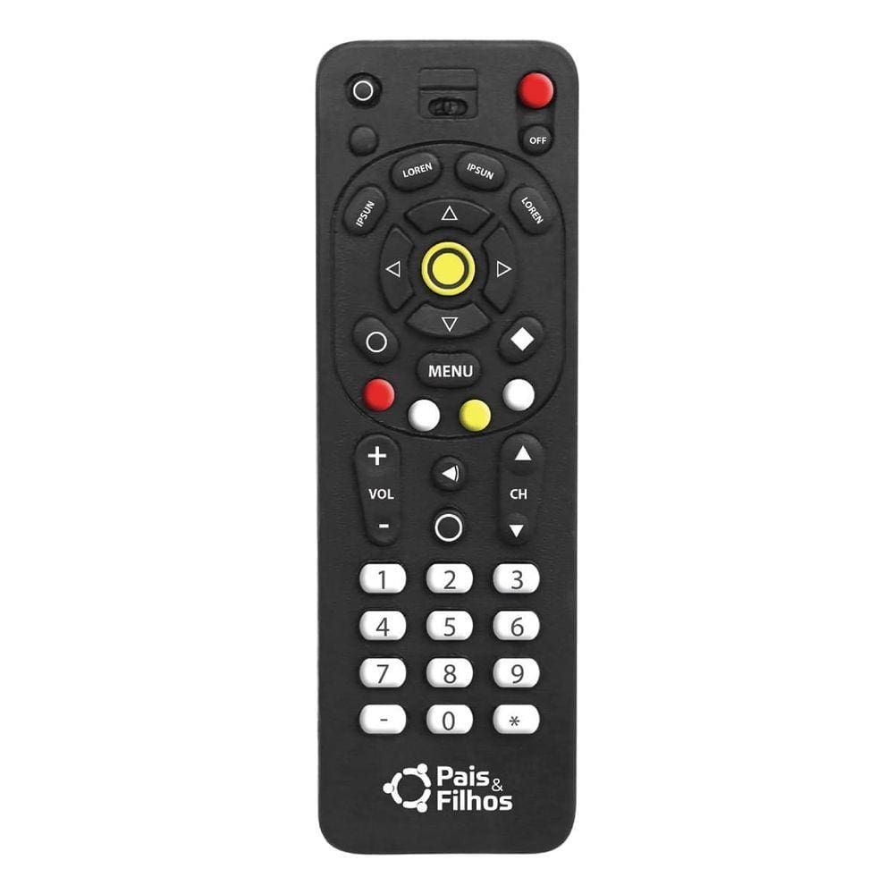 Mordedor Bebê Meu Controle Remoto Pais e Filhos 3330