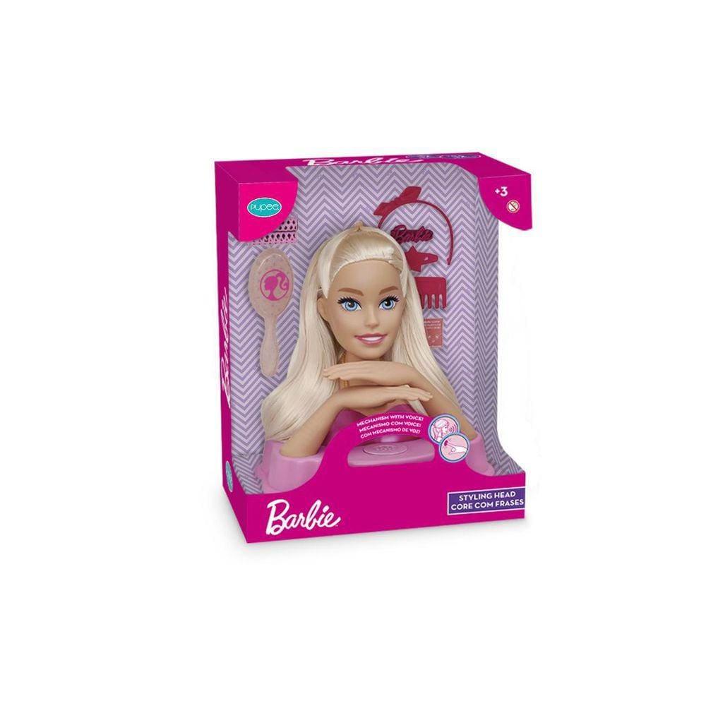 Boneca Barbie Extra Busto Moda Maquiar Fala 12 Frases Mattel