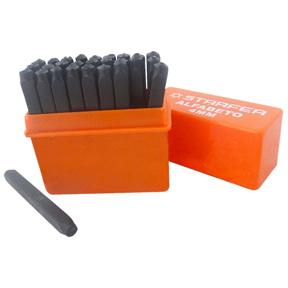 Alfabeto para Gravação 4mm Starfer