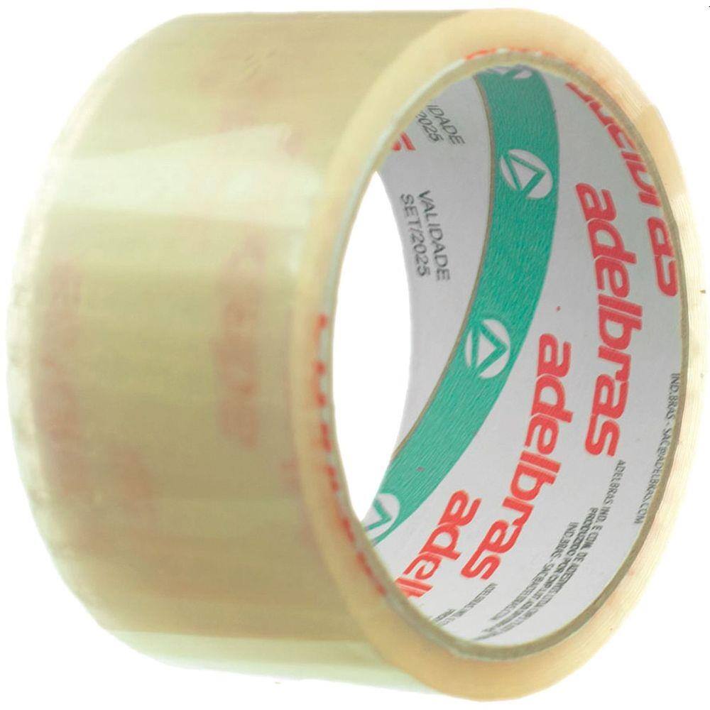 Fita Para Empacotamento 48Mmx45m Transp 1 Unidade - Adelbras