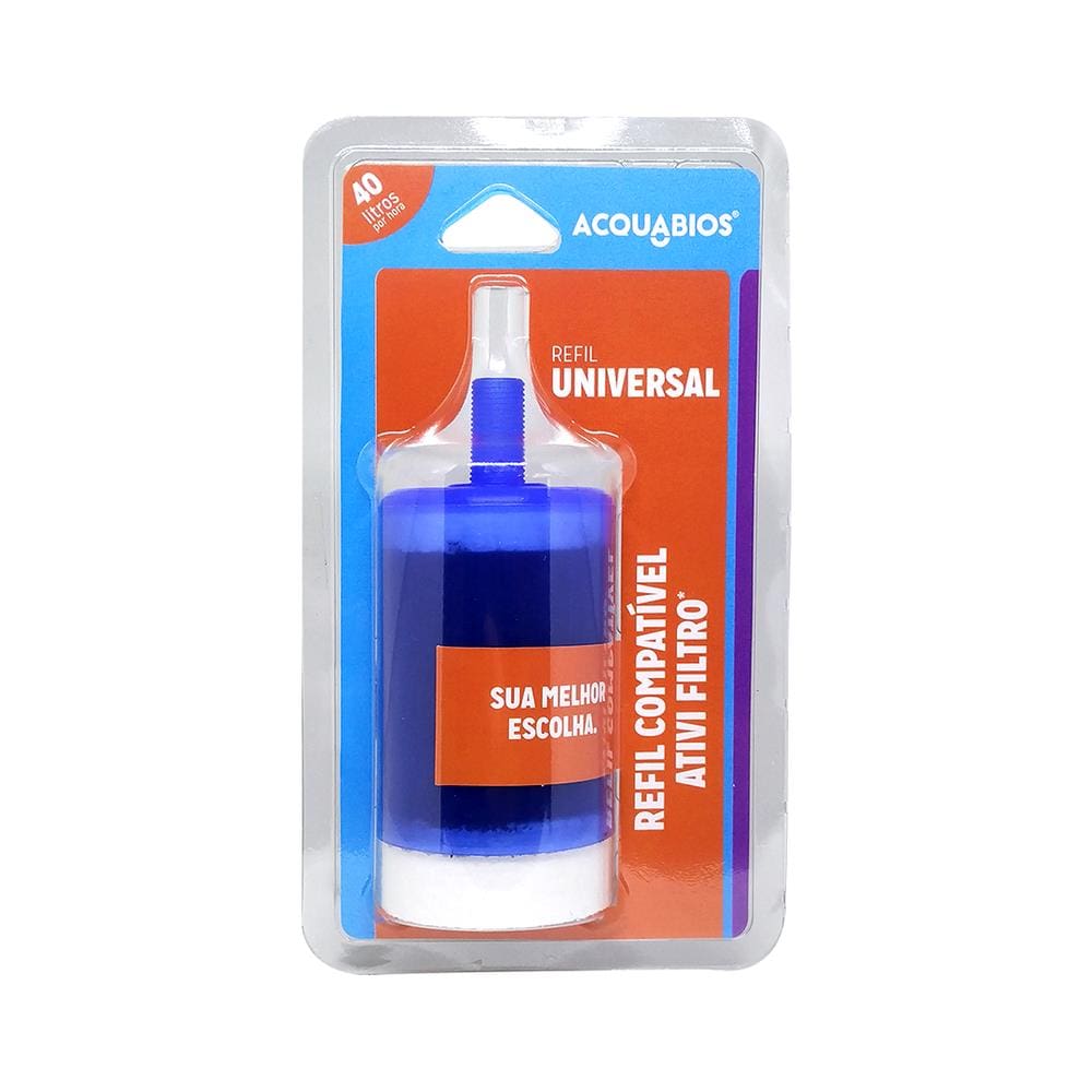 Refil para Filtro Carvão Ativado 1005-0041 ACQUABIOS