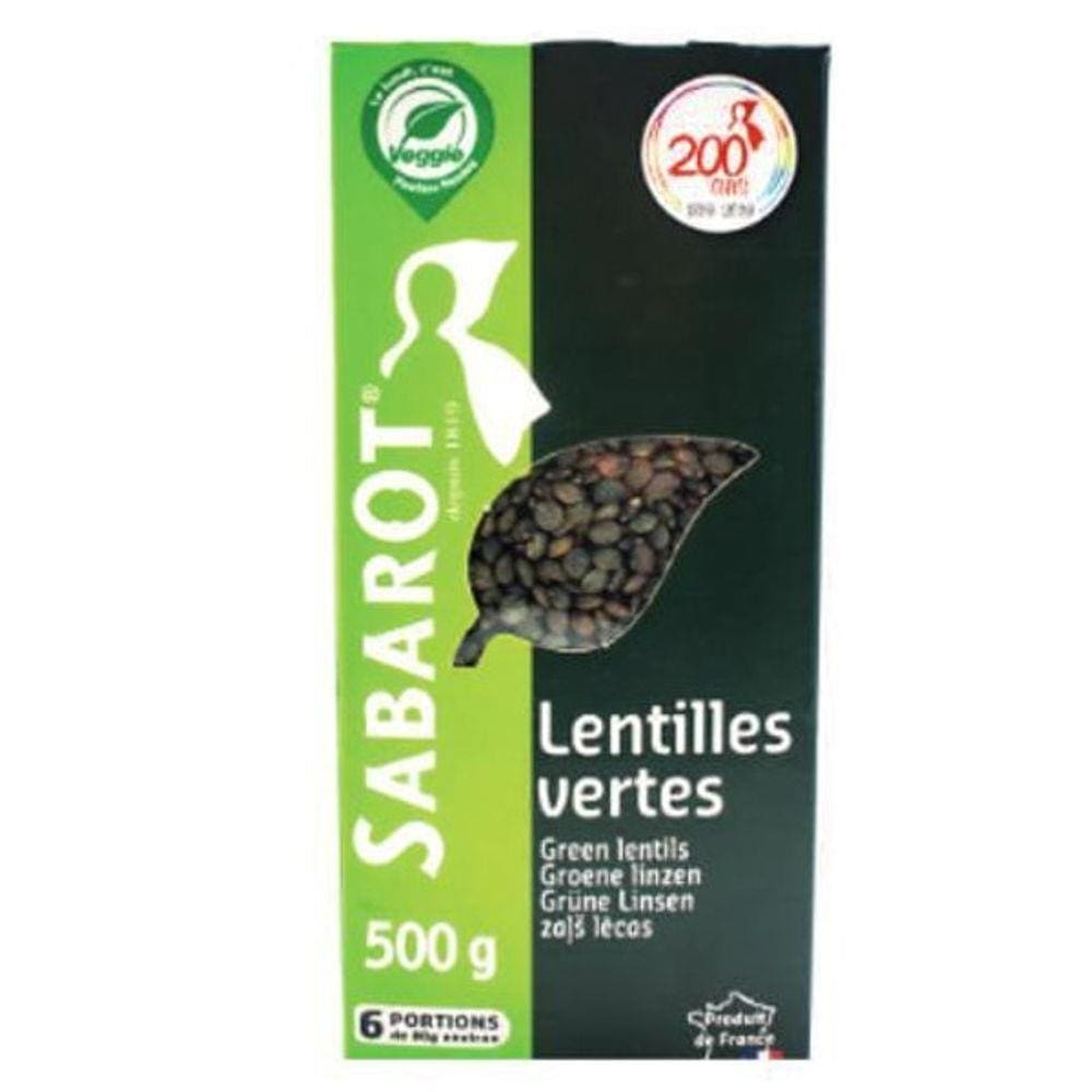 Lentilhas Verdas Da Franca Sabarot 500G