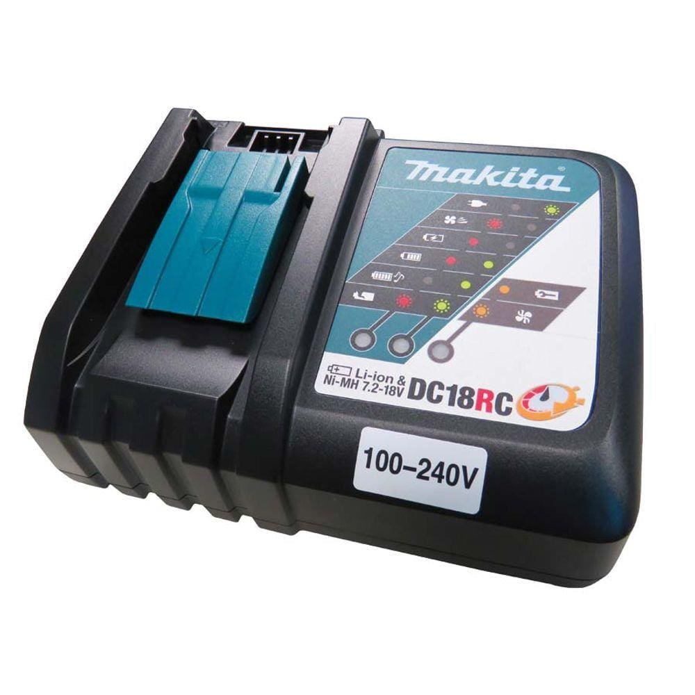 Carregador De Bateria 18V Dc18rc Bivolt. 197522-0 Makita