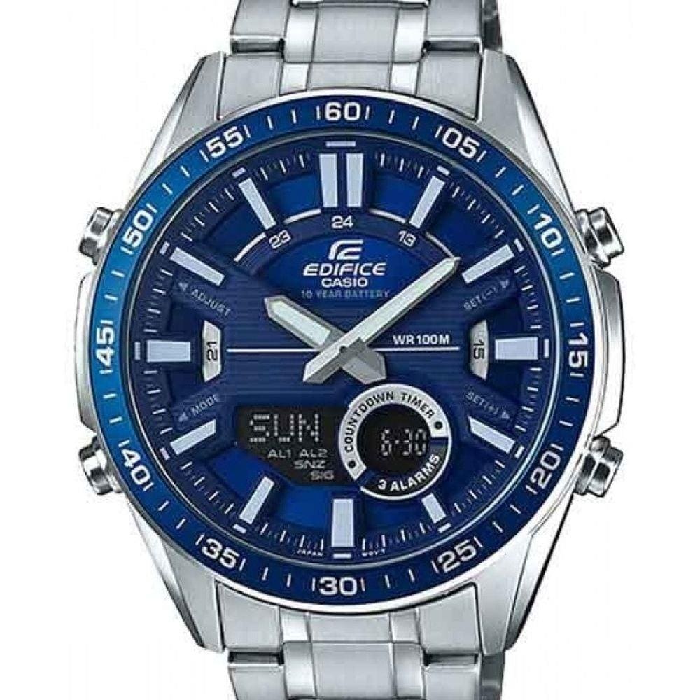 Relógio Casio Masculino Edifice Analógico EFV-C100D-2AVDF