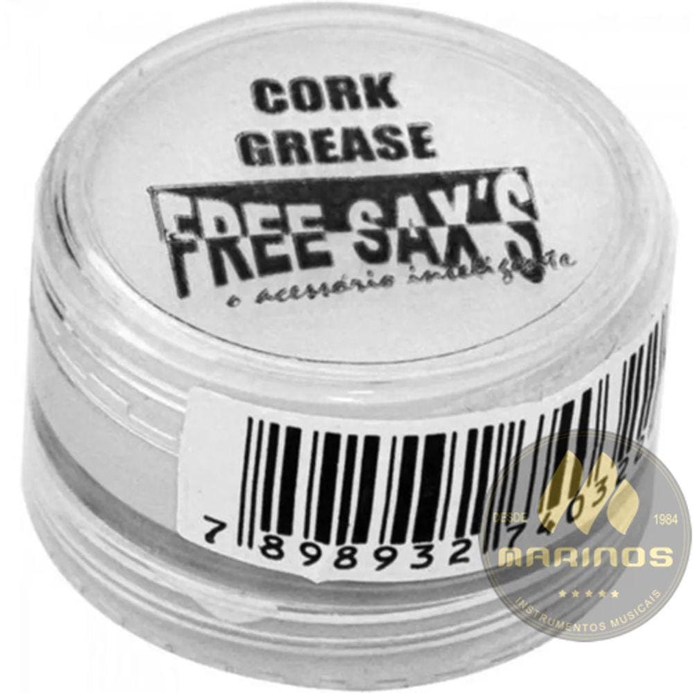 Grease Lubrificante FREESAX Cortiça e Encaixe CORK GREASE BRANCO 11