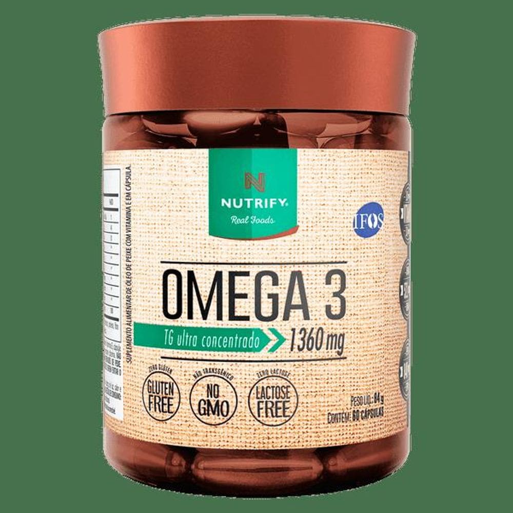 Omega 3 - 60 Caps Nutrify