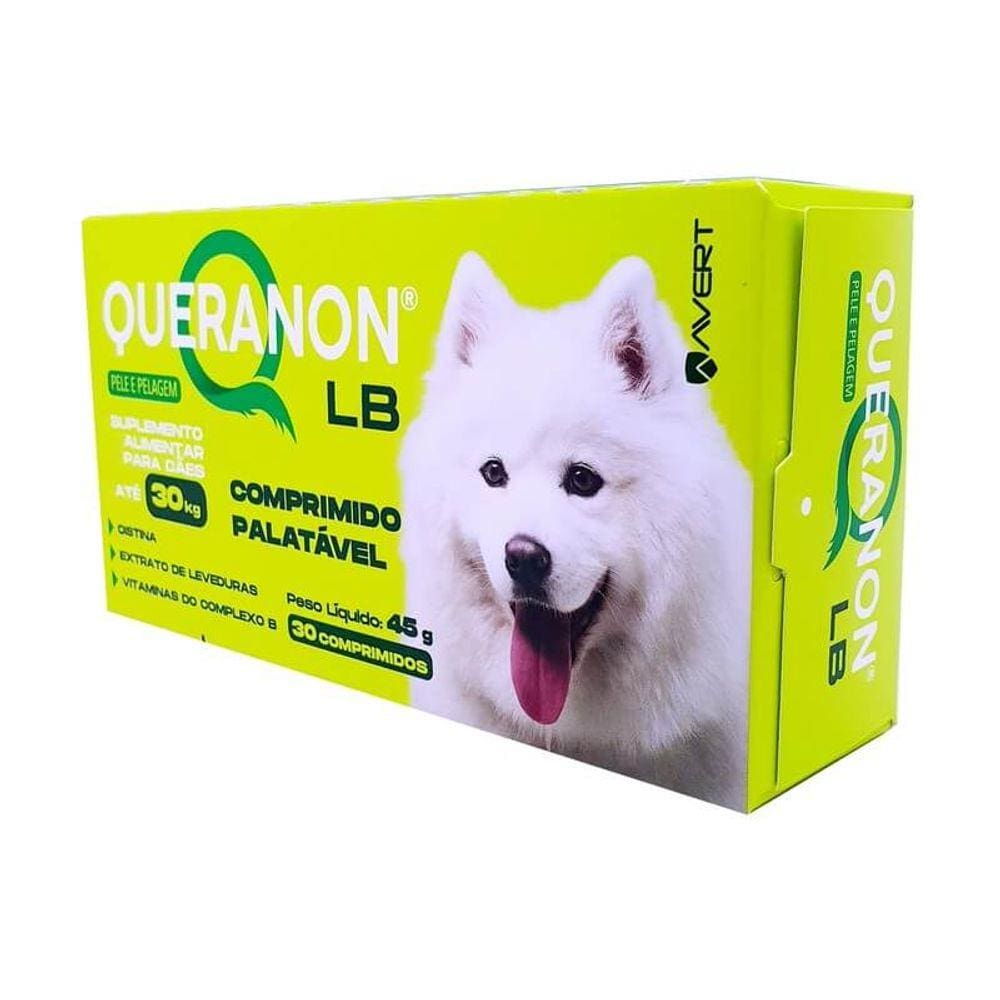 Queranon Lb Suplemento Avert P/ Cães De Até 30 Kg