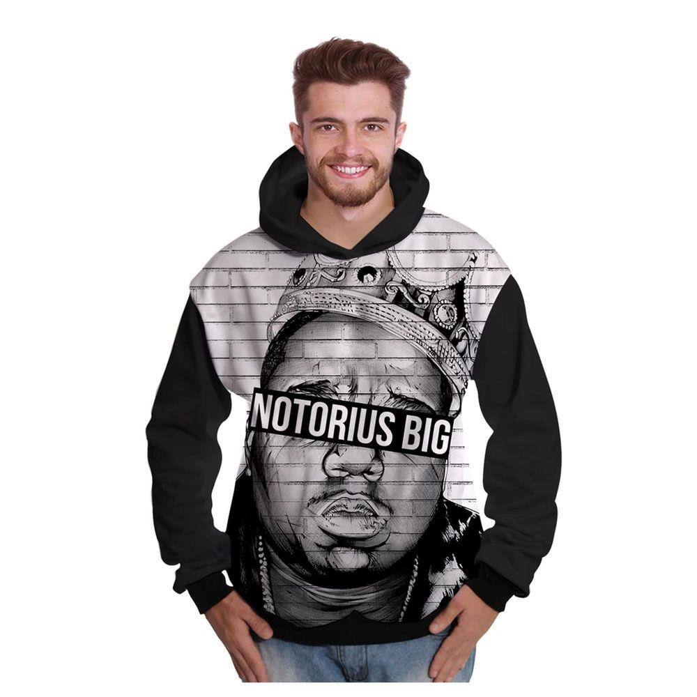 biggie nike moletom com capuz