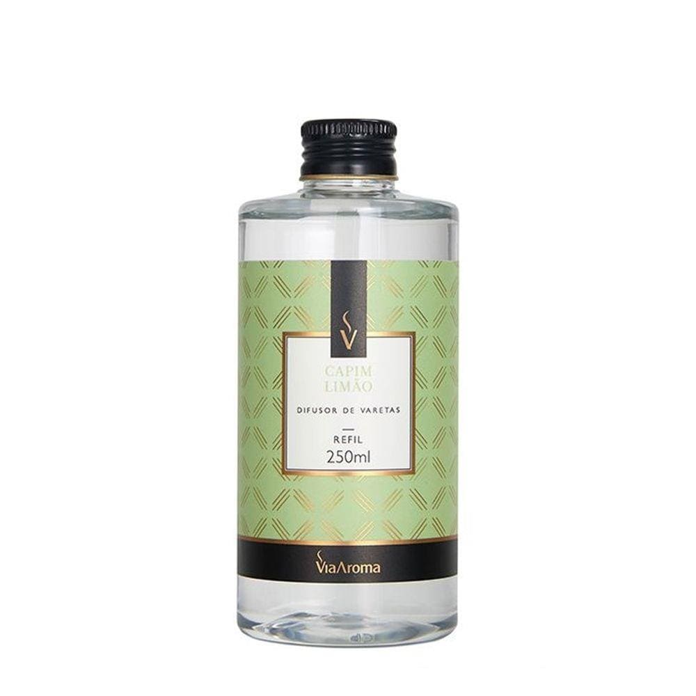 Refil 250Ml Difusor Varetas Capim Limao