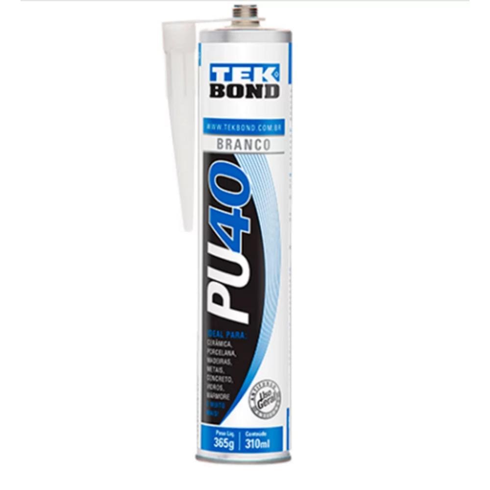 Adesivo PU40 Branco 310ML - TekBond