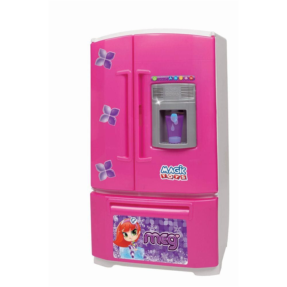 Geladeira Infatil Inverse Com Som E Acessorios Magic Toys