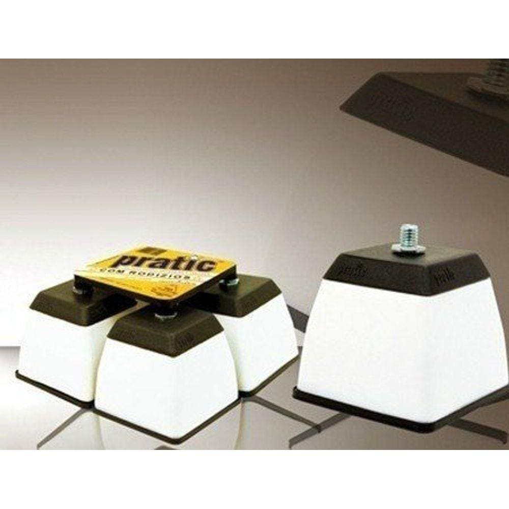 PÉ GELADEIRA/FOGÃO/FREEZER - Plastico - Branco - ATÉ 380K