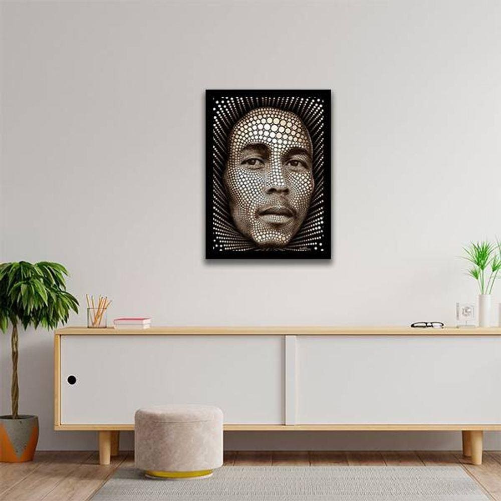 Quadro Decorativo Artístico Bob Marley