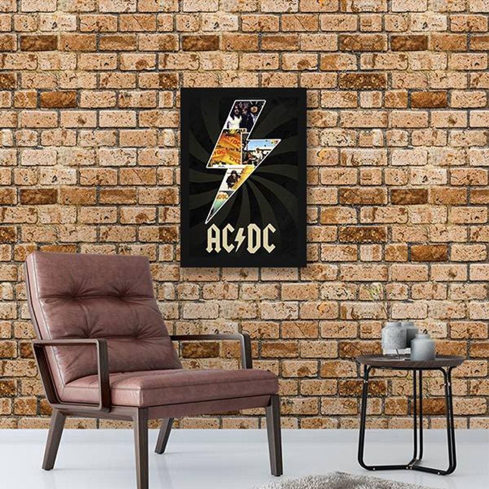 Quadro Decorativo Banda AC DC