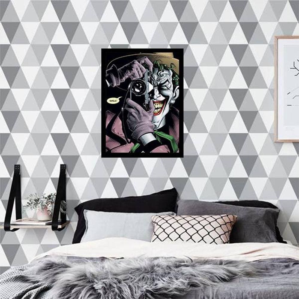 Quadro Decorativo Coringa com Câmera