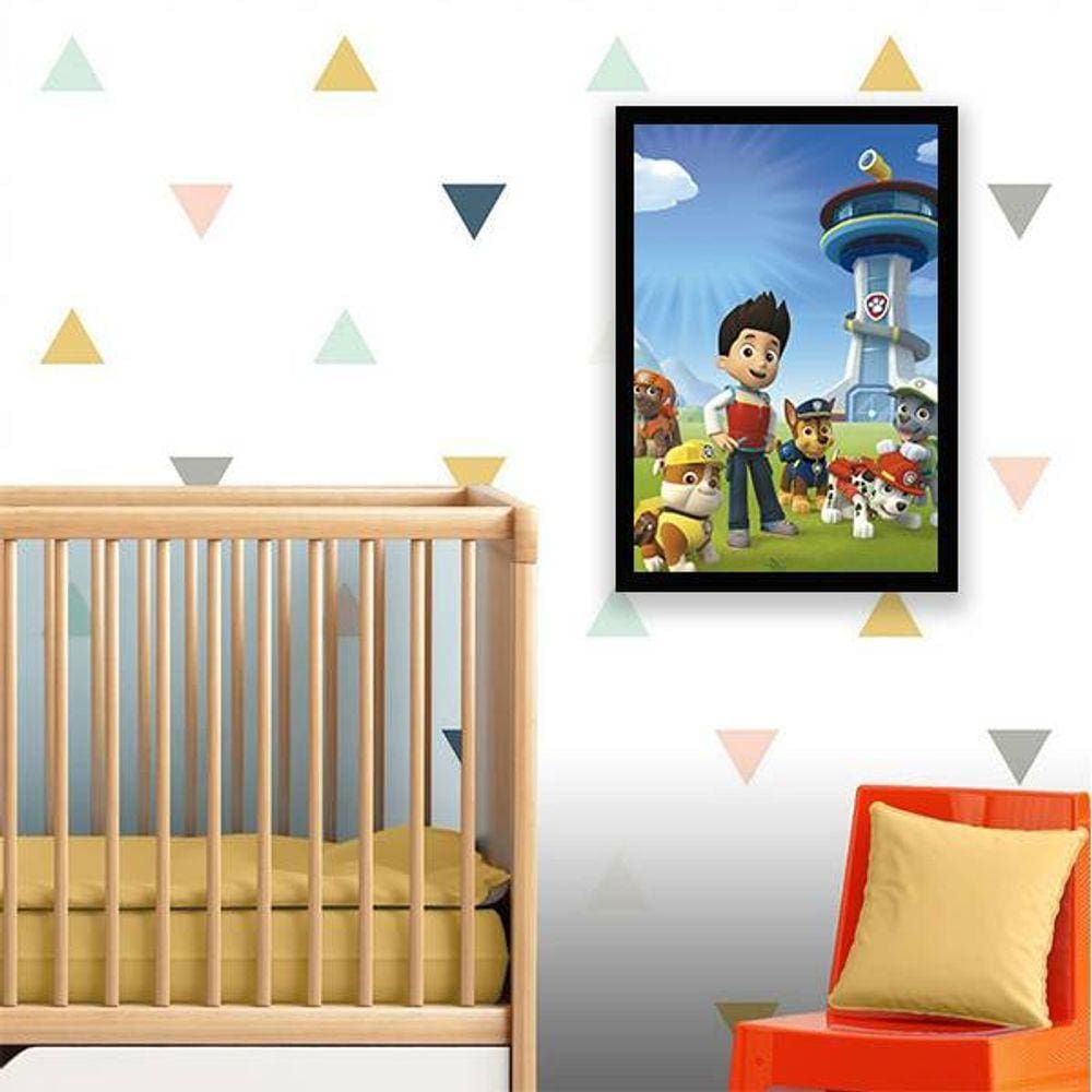 Quadro Decorativo Poster Patrulha Canina