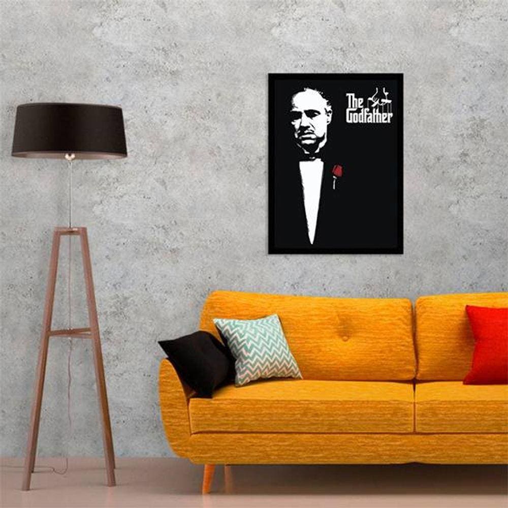 Quadro Decorativo Cartaz O Poderoso Chefão - Godfather